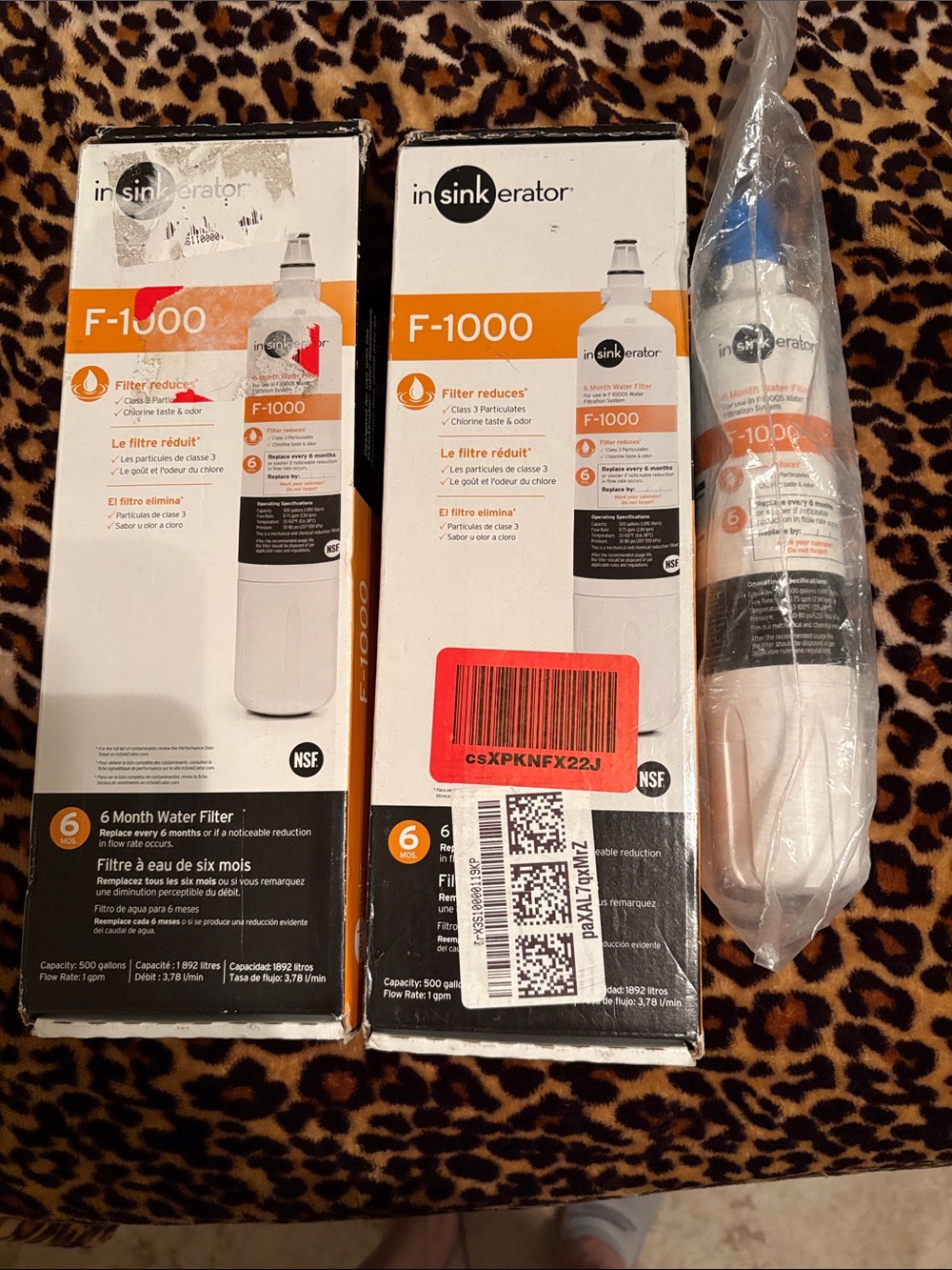 3 - InSinkErator F-1000 Replacement Water Filter